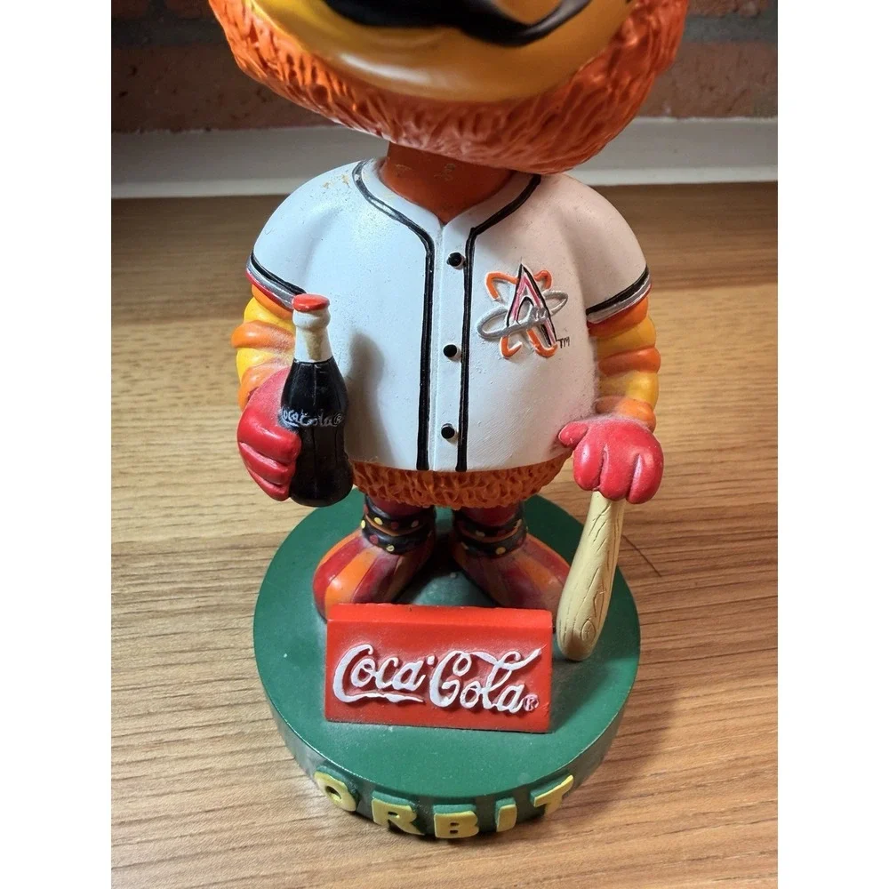 Vintage NIB Albuquerque Isotopes Bobblehead Orbit Coca Cola